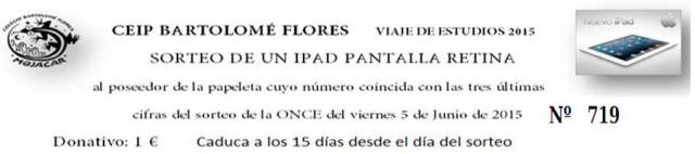 sorteo ipad